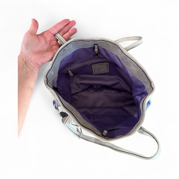 Vintage Coach Julia OP Tote Bag/  Vintage Coach Bags - Picture 6 of 8